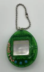 【送料無料】新種発見 たまごっち スケルトングリーン BANDAI 育成ゲーム バンダイ レトロ 初代 当時物 GREEN 緑 1997