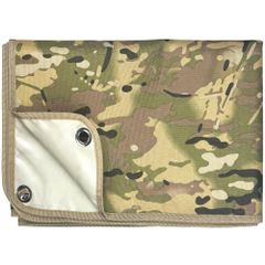 ロシア軍 ソ連軍 M69/81 VSR迷彩 ポンチョ タープ パラトカ 麻縄付き