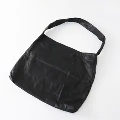 美品 エヴァムエヴァ evam eva 2wayレザーショルダーバッグ＼ブラック クロスボディ ハンドバッグ【2400014880335】のサムネイル