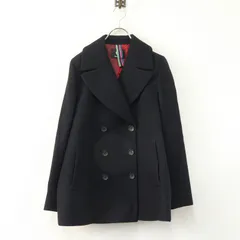 ポールスミス PS Paul Smith ウール ダブルブレスト Pコート 40 ネイビー┃秋冬 上着 ブルゾン アウター【2400014886139】