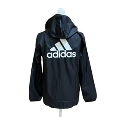 【新品】adidas D2M ビッグロゴ ウーブンジャケット ブラック OT フルジップ