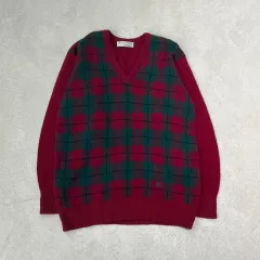 バーバリー Vネック ウールニット s10013