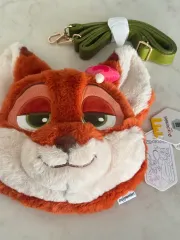 ズートピア ニック ポップ アイスキャンディー顔 ぬいぐるみ バッグ クロスバック