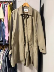 ザラ メンズ ベージュ ロングコート L