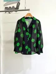 VINTAGE ドットシャツ