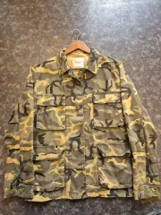 ZARA TRF カモ ミリタリー ジャケット 出品