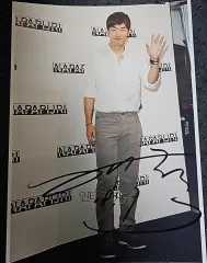 イ・ジョンヒョク サイン入り写真