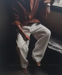 夏メンズ薄いパンツ 3COLOR (海外配送)