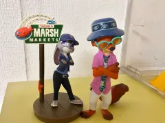 <未開封/カードのみ確認>ズートピア ニック&ジュディ フィギュア セット