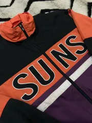 NBA フェニックス・サンズ オールドスクール ウィンドブレーカー