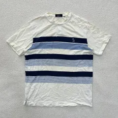 100 ヘジス ヘンリーネック 半袖 Tシャツ 0303M