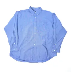 ポロ ラルフローレン ブレイク コットン チェックシャツ ネイビー チェック (XXL)