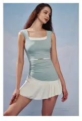 ミント/アイボリー ONE PIECE 水着 ONE PIECE large 66 ソニャレバイ 新品