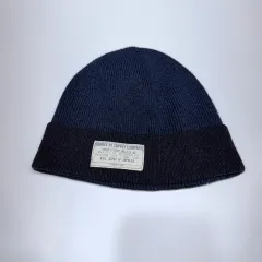 RRL ダブルアールエル US NAVY ワッチキャップ　ビーニー 未使用 Deadstock 2000'S US.NAVY Watch Cap Wool 米海軍 ニットキャップ 紺