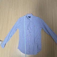 POLO RALPH LAUREN ポロラルフローレン ブルー ギンガムチェック シャツ