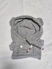 20cm ぬいぐるみ服 クマWHOフーディー