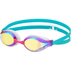 VIEW ビュー TRY 水泳 ゴーグル・ジュニア用 v260jsam-vogo、ヴァイオレット×ゴールド