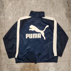 プーマ ネイビー トラック ジャケット