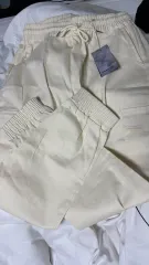 トレーナー ジョガーパンツ アイボリー