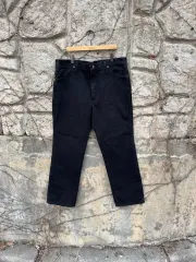 90s Wrangler(ラングラー) ヴィンテージ 936wbk カウボーイ CUT ブラック デニム パンツ ブラックジーン