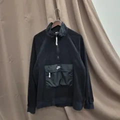 ナイキ ハーフ ジップアップ フリース L