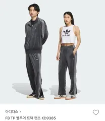 新品) 新作 adidas アディダス ベロア トラック パンツ