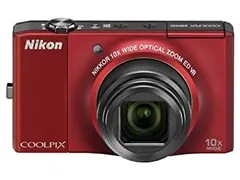 【中古】Nikon デジタルカメラ COOLPIX (クールピクス) S8000 フラッシュレッド S8000RDのサムネイル