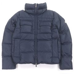 美品□Pyrenex ピレネックス BASILE ロゴワッペン スタンドカラー 
