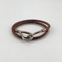 HERMES（エルメス） ジャンボ ブレスレット ブラウン