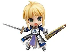 【中古】Fate/stay night ねんどろいど セイバー スーパームーバブル・エディション (ノンスケールABS&PVC塗装済み可動フィギュア)