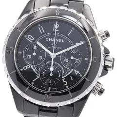 シャネル CHANEL H0940 J12 41MM 黒セラミック クロノグラフ 自動巻き メンズ _942667のサムネイル