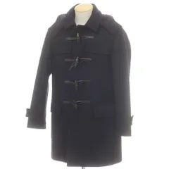 【中古】コーチ COACH ウールレーヨンナイロンアクリルポリエステル ダッフルコート ダークネイビー【サイズXS】【メンズ】のサムネイル