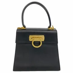 サルヴァトーレ・フェラガモ(Salvatore Ferragamo) サルヴァトーレフェラガモ ハンドバッグ ガンチーニ レザー ブラック レディース
