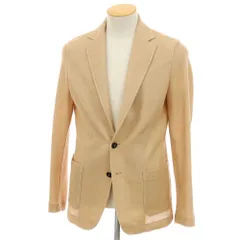 【中古】ティージャケット T-JACKET DNA コットン ジャージー 2B カジュアルジャケット ベージュ【サイズS】【メンズ】のサムネイル