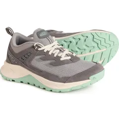 キーン レディース シューズ スニーカー スエード Keen Hightrail Vent Hiking Shoes Suede For Women Steel GreyLichen グレー