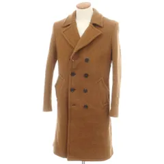 【中古】ロベルトコリーナ ROBERTO COLLINA ウール ダブルブレストコート オレンジブラウン【サイズ48】【メンズ】のサムネイル