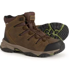 エディー バウアー メンズ シューズ ブーツ・レインブーツ スエード Eddie Bauer Charger Mid Hiking Boots Waterproof Suede For Men Broのサムネイル