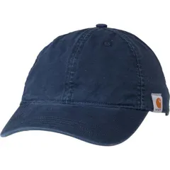 カーハート メンズ アクセサリー 帽子 コットン キャップ Carhartt 103938 Cotton Canvas Baseball Cap Factory Seconds Navy ネイビー