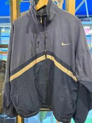 ナイキ ブルー ウィンドブレーカー