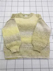 ◇ ⊇ ローリーズファーム LOWRYS FARM グラデーションニットセーター Lサイズ レディース E  【1603160002830】