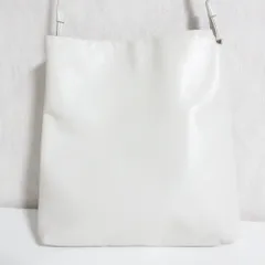 良品 evam eva エヴァムエヴァ レザー ショルダーバッグ ホワイト系 レディース 古着 中古 USEDのサムネイル