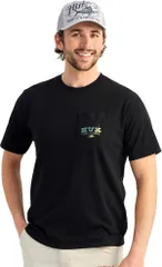 フック メンズ トップス Tシャツ HUK Mens HUK Western Wild Short Sleeve PocketShirt Black ブラックのサムネイル