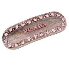 PRADA ブレックス ヘアクリップ ピンク - メルカリ