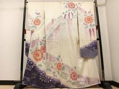 振袖 ふくれ織 金彩 身丈171cm HKT147 - メルカリ