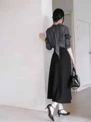 U.U.R) セミフレアスカート