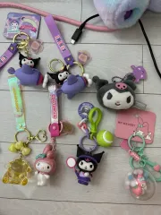 サンリオ キーホルダー 7点 まとめ (クロミ ポムポムプリン マイメロディ)