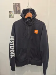 ナイキ Just Do It フードジップアップ ブラック M