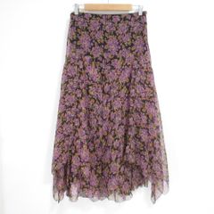 POLO RALPH LAUREN パッチワーク プリーツスカート 花柄 フレア - メルカリ
