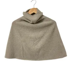 美品 evam eva エヴァムエヴァ wool sable snood ウール セーブル スヌード マフラー E213G143 グレー レディース 古着 中古 USEDのサムネイル