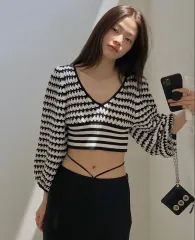 ザラ クロシェ トップス